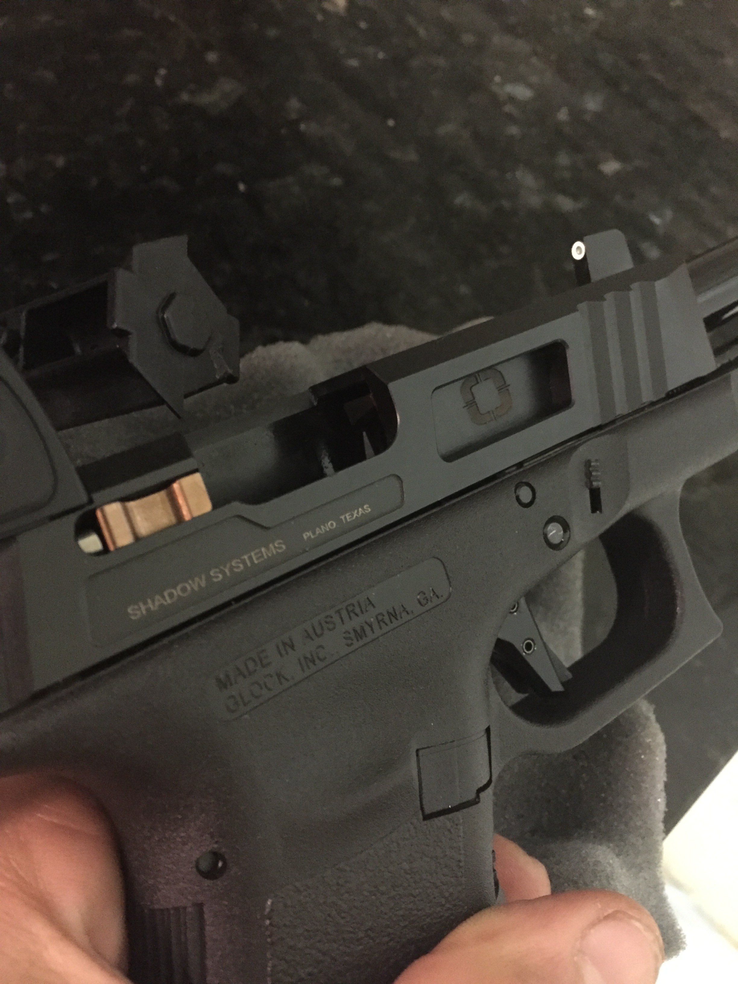 Side View Shadow Systems Corp G19 Slide SEALgrinderPT