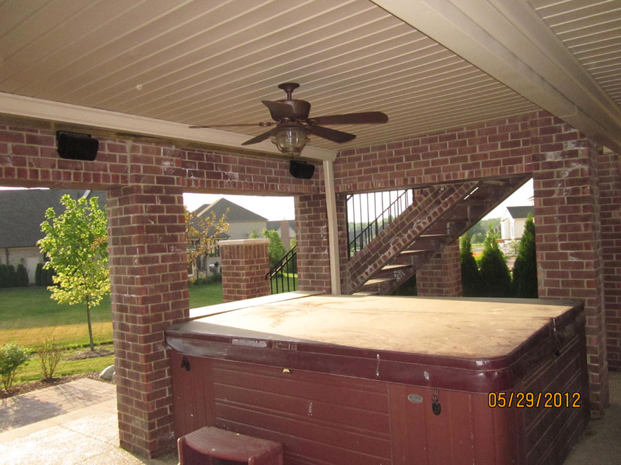 Acorn Deck Accessories View some pictures of the Sealing CeilingTM underdeck ceiling system