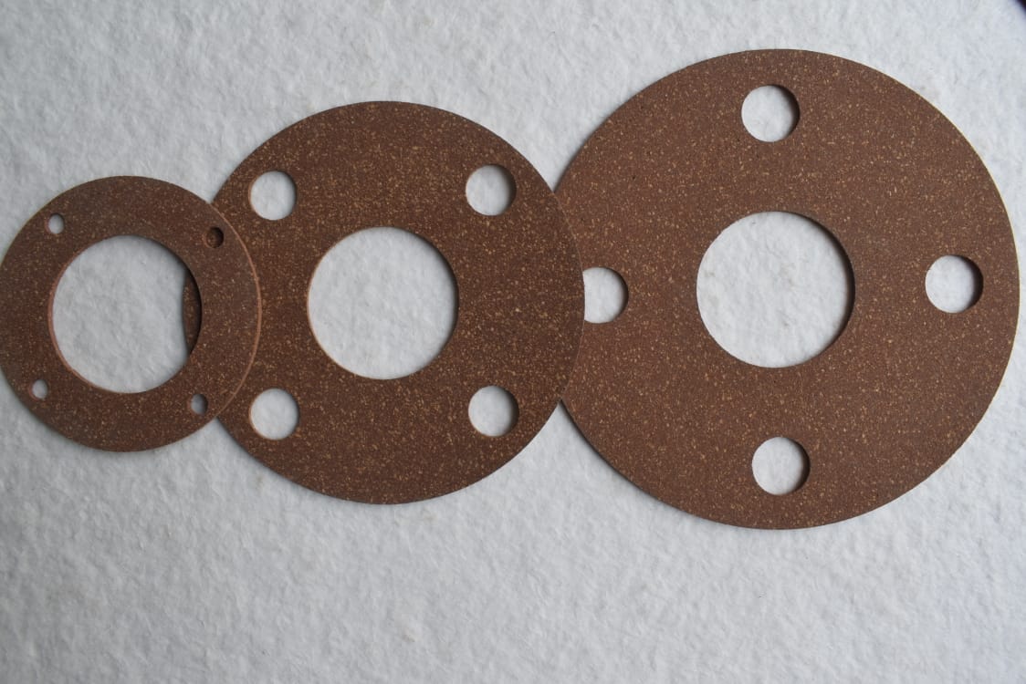 Cork and Ceramic fibre Gaskets to