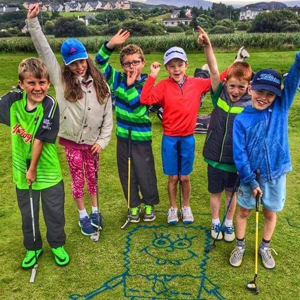 Junior Lesson Seamus McMonagle Golf Coaching