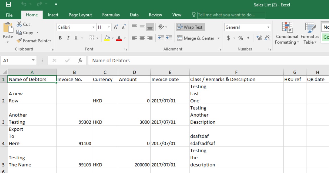 DataTables Excel Export Issue Blog by Sean Cha