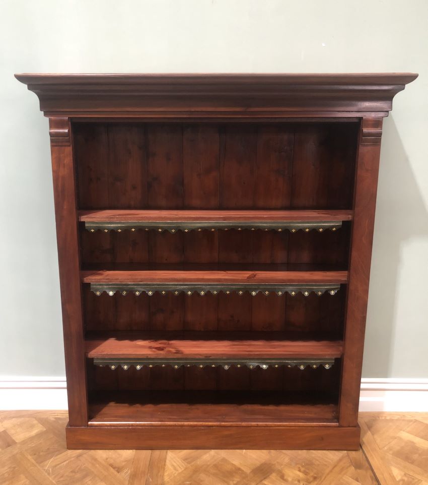7279 Victorian Mahogany Bookshelves Seanic Antiques