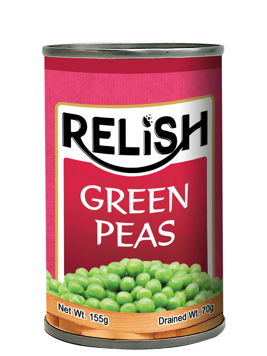 Relish Green Peas 155g Seanluc Inc