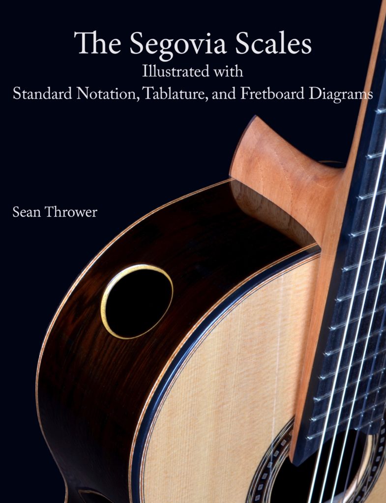 NEW Segovia Scales Book
