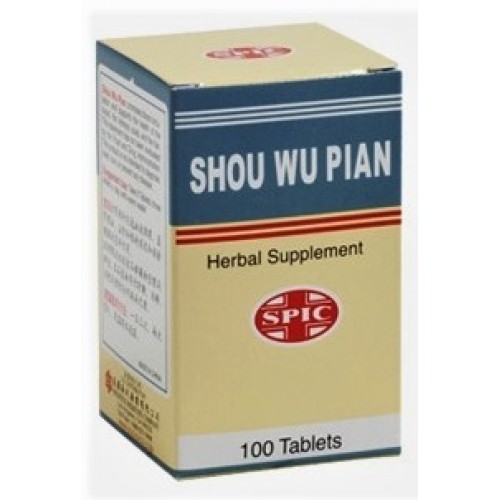 Shou Wu Pian FoTi Extract Pills Bottle