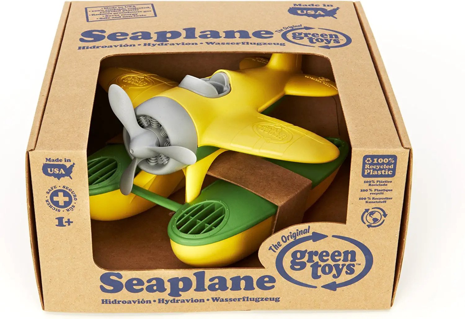 Green Toys Float Plane Bath Toy Seaplane Pilots Association