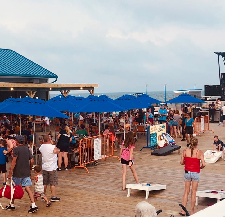 Beach Front FamilyFriendly Bar & Restaurant in Wildwood Nj Seaport Pier
