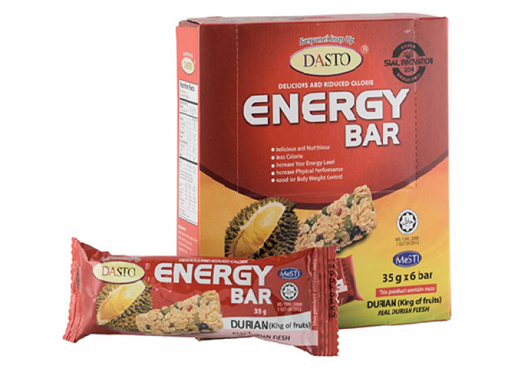 Product Knowledge DASTO Energy Bar Durian Aafiyat Search