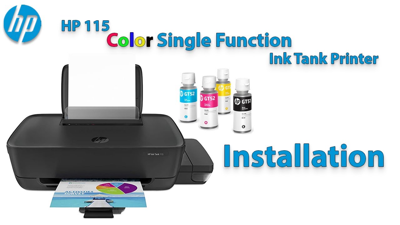 HP 115 Ink Tank Printer Search Advanced Technology