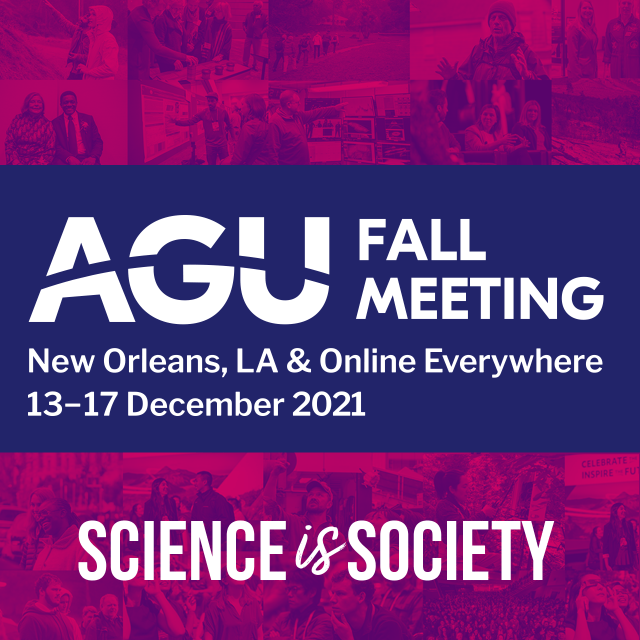 SEARCH—Join us at the American Geophysical Union fall meeting!