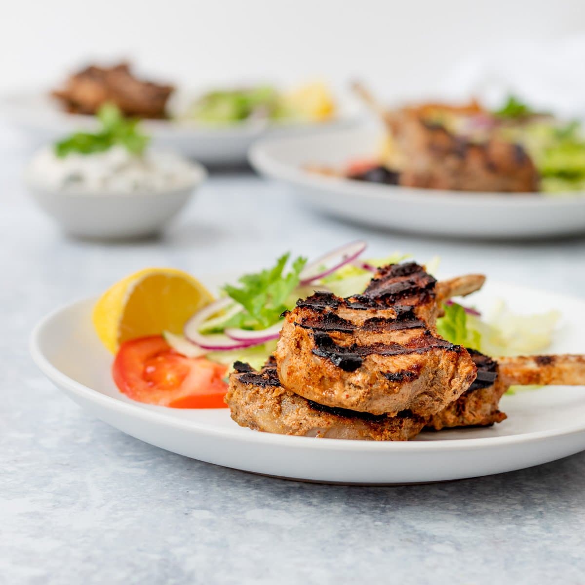 Spicy Indian Lamb Chops Great for the BBQ! Searching for Spice