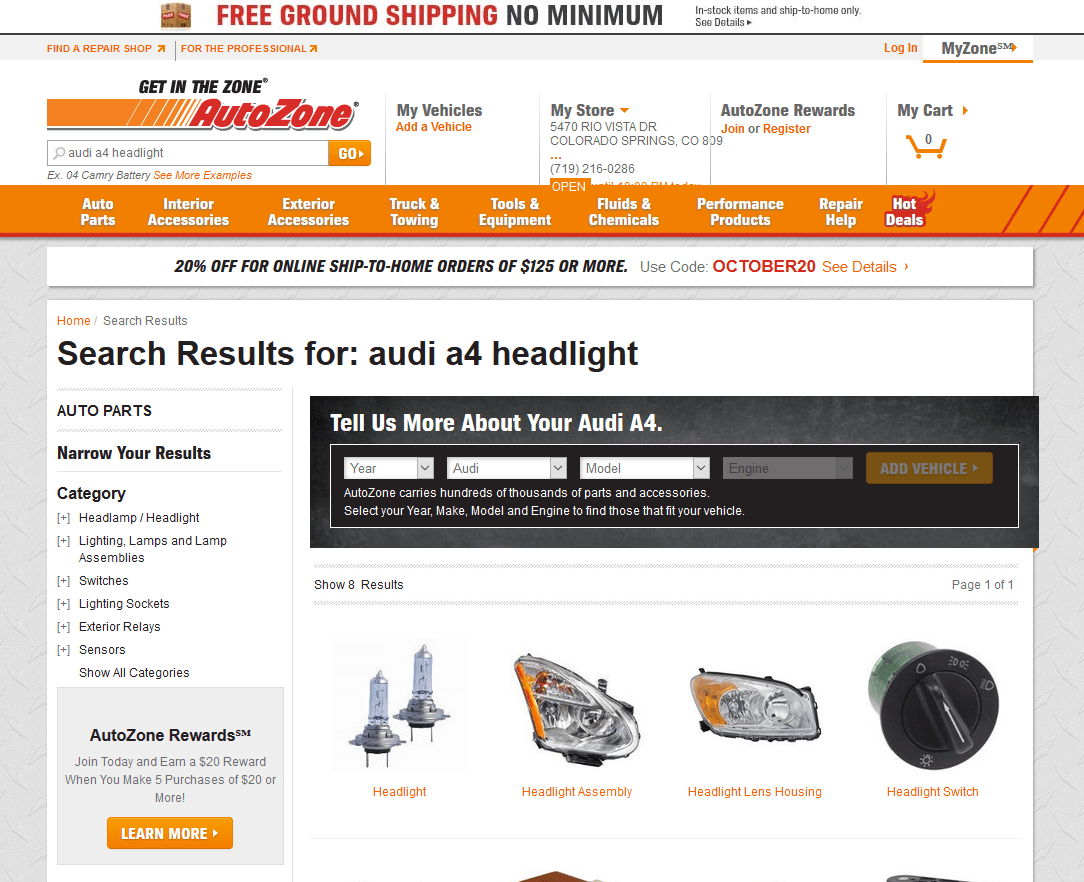 Automotive parts finder 3 ways to improve your UX