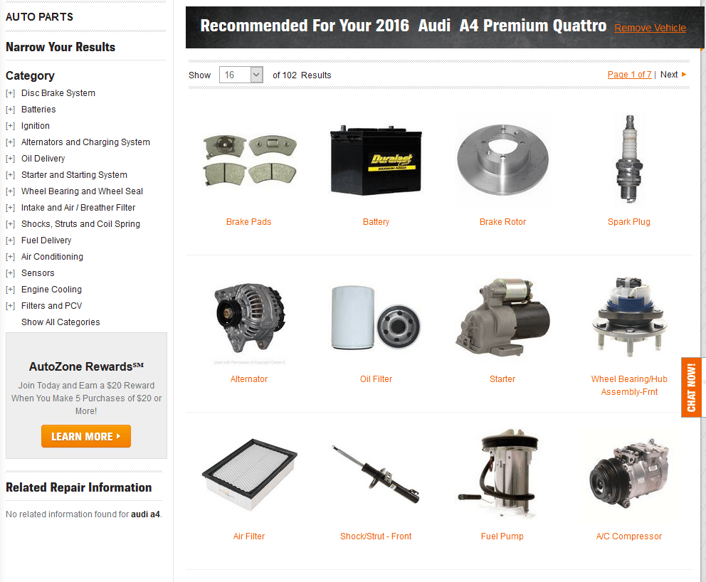 Automotive Parts Finder 3 Ways to Improve Your UX