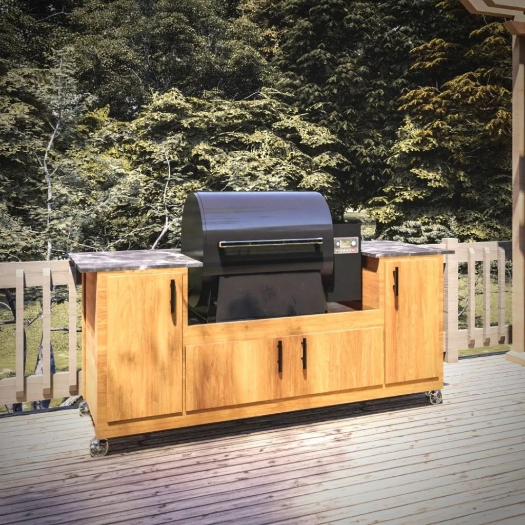 DIY Grill Table Plans Seared and Smoked