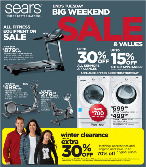 Sears Weekly Ads