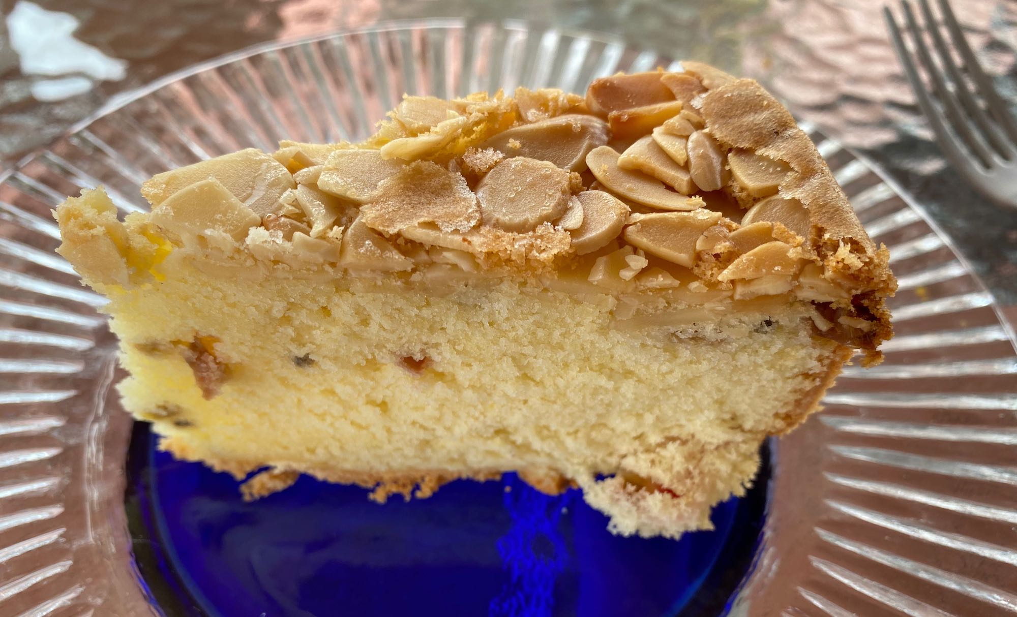 Rhubarb Cardamom Cake Sea Salt and Sailor Stripes