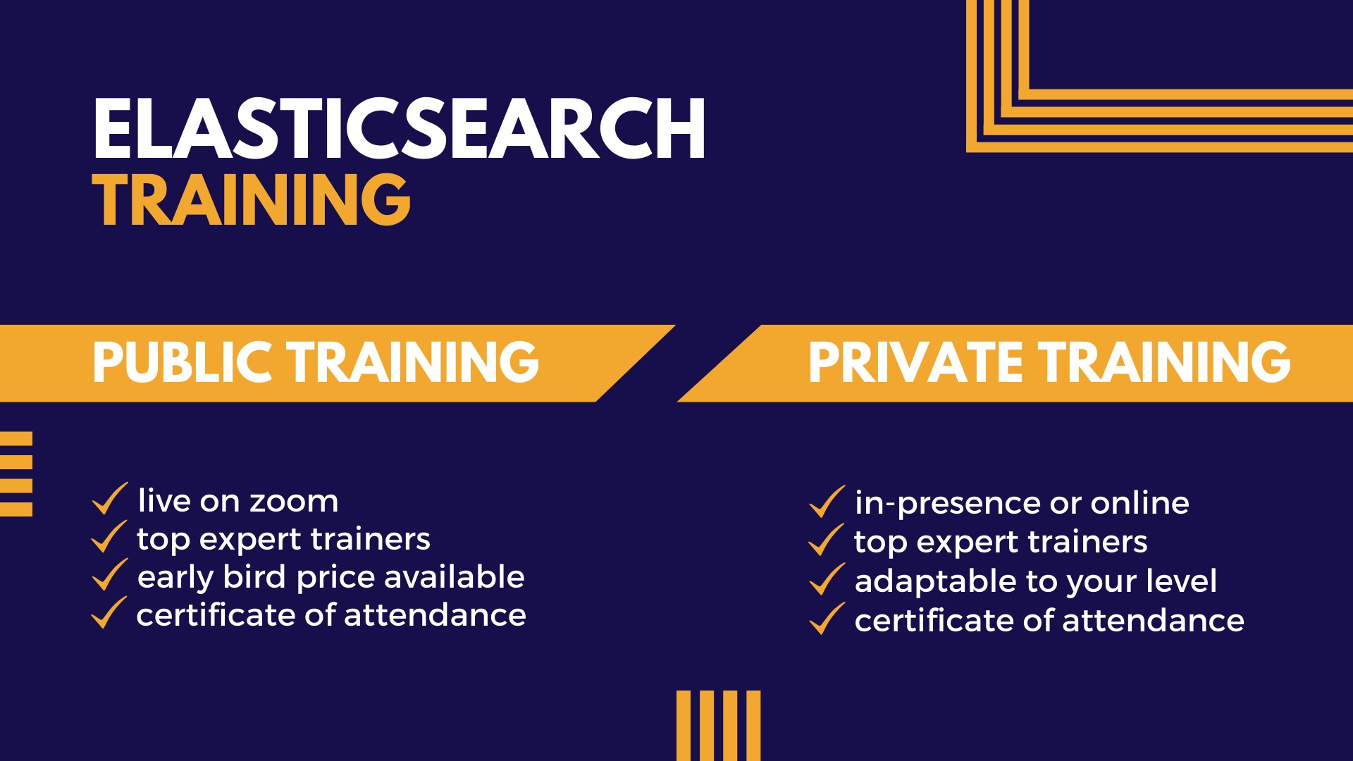 Elasticsearch Training Sease Information Retrieval Applied