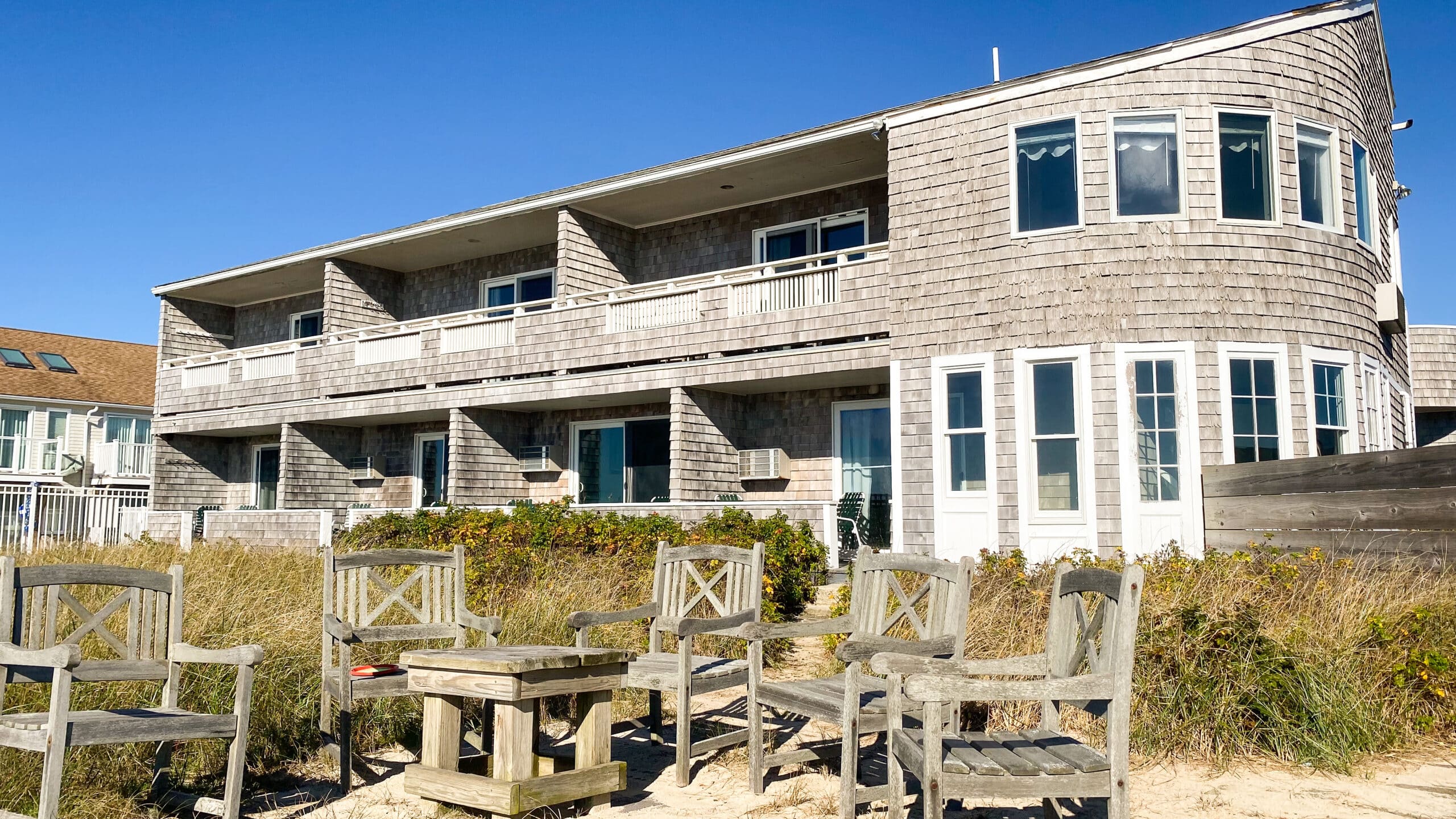 Backside Seashell Motel Cape Cod