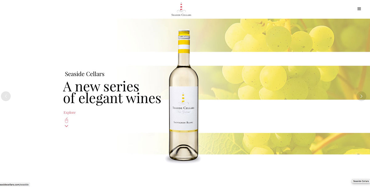 Seaside Cellars a new serie of elegant wines