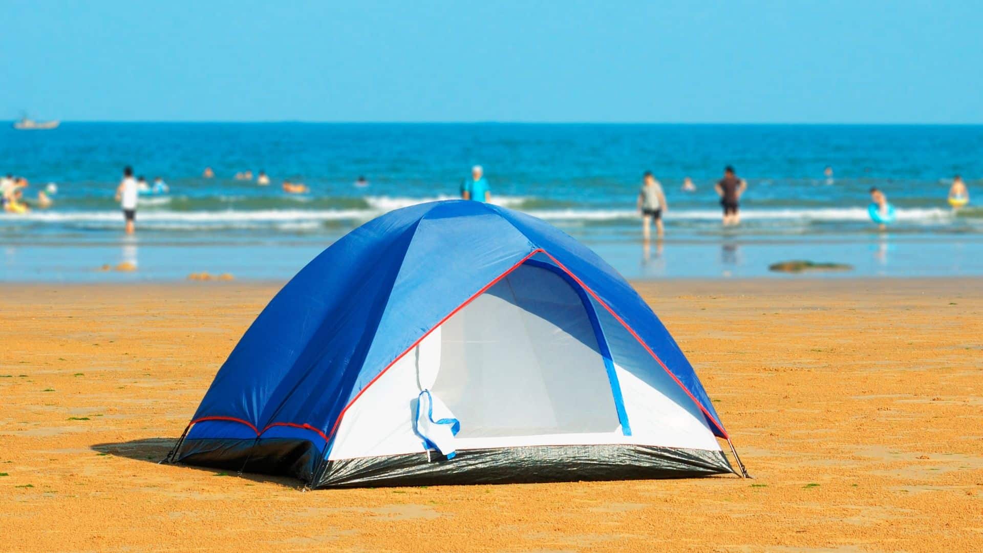 We Answer How to Secure a Tent on the Beach