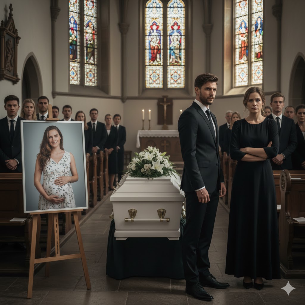 The Man Brought His Mistress to His Pregnant Wife’s Funeral — Then the