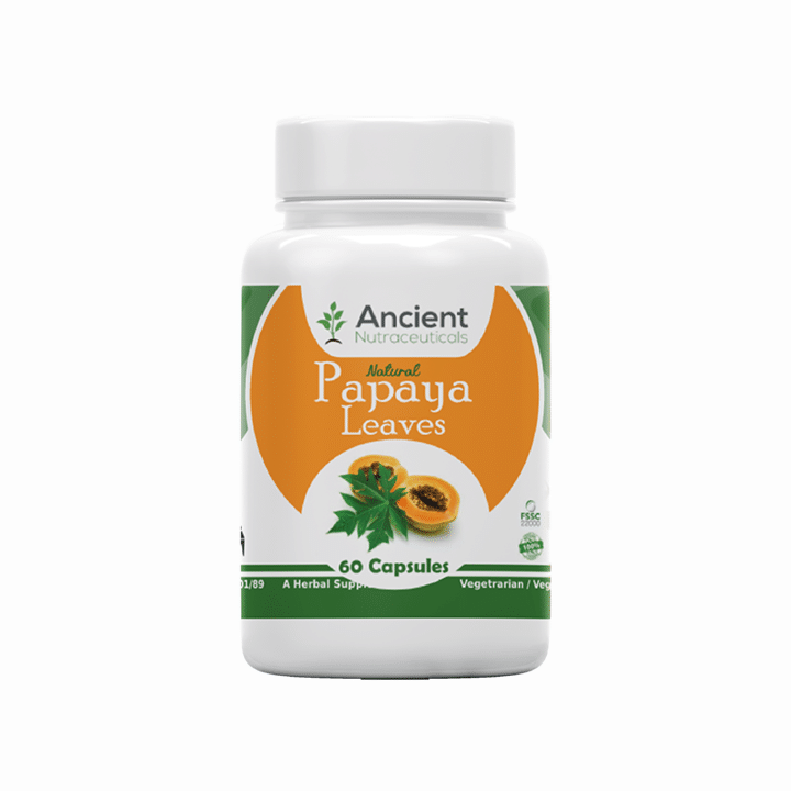 Papaya Leaf 60 Capsules Ancient Nutraceuticals Seasons.lk
