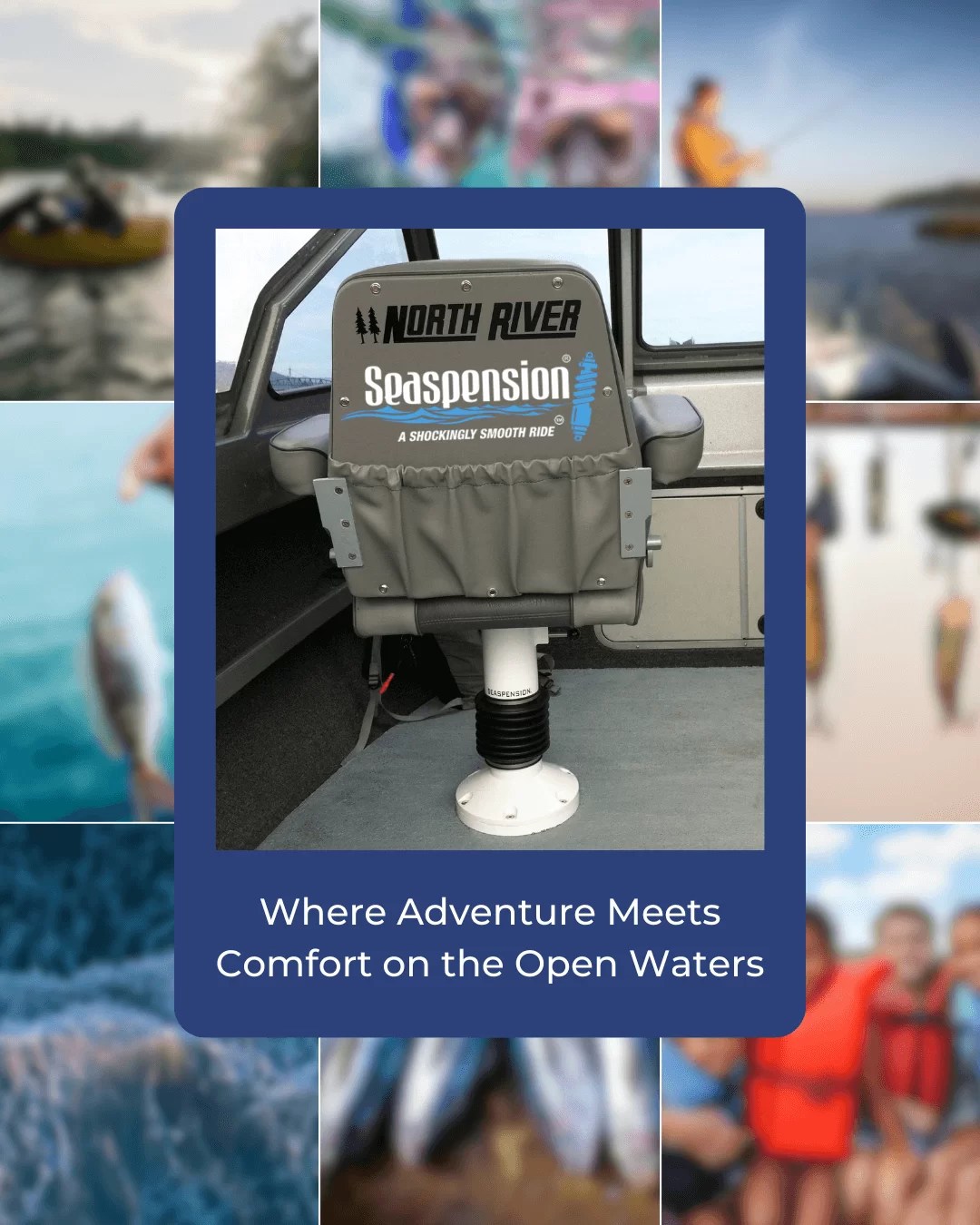 Say Goodbye to Shocks Boat Seating Solutions