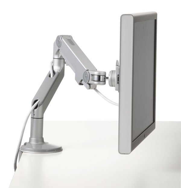 Humanscale M8 Monitor Arm Seated