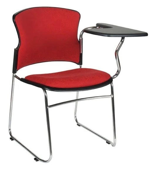 Focus Stacking Chair Sled Tablet Arm Seated