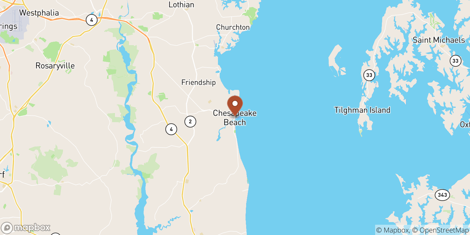 Chesapeake Beach Sea Temperature Water Temperature in Chesapeake