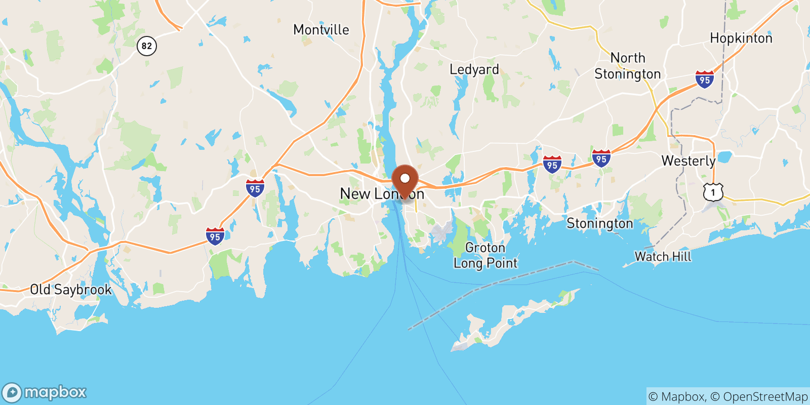 Groton Sea Temperature Water Temperature in Groton, United States