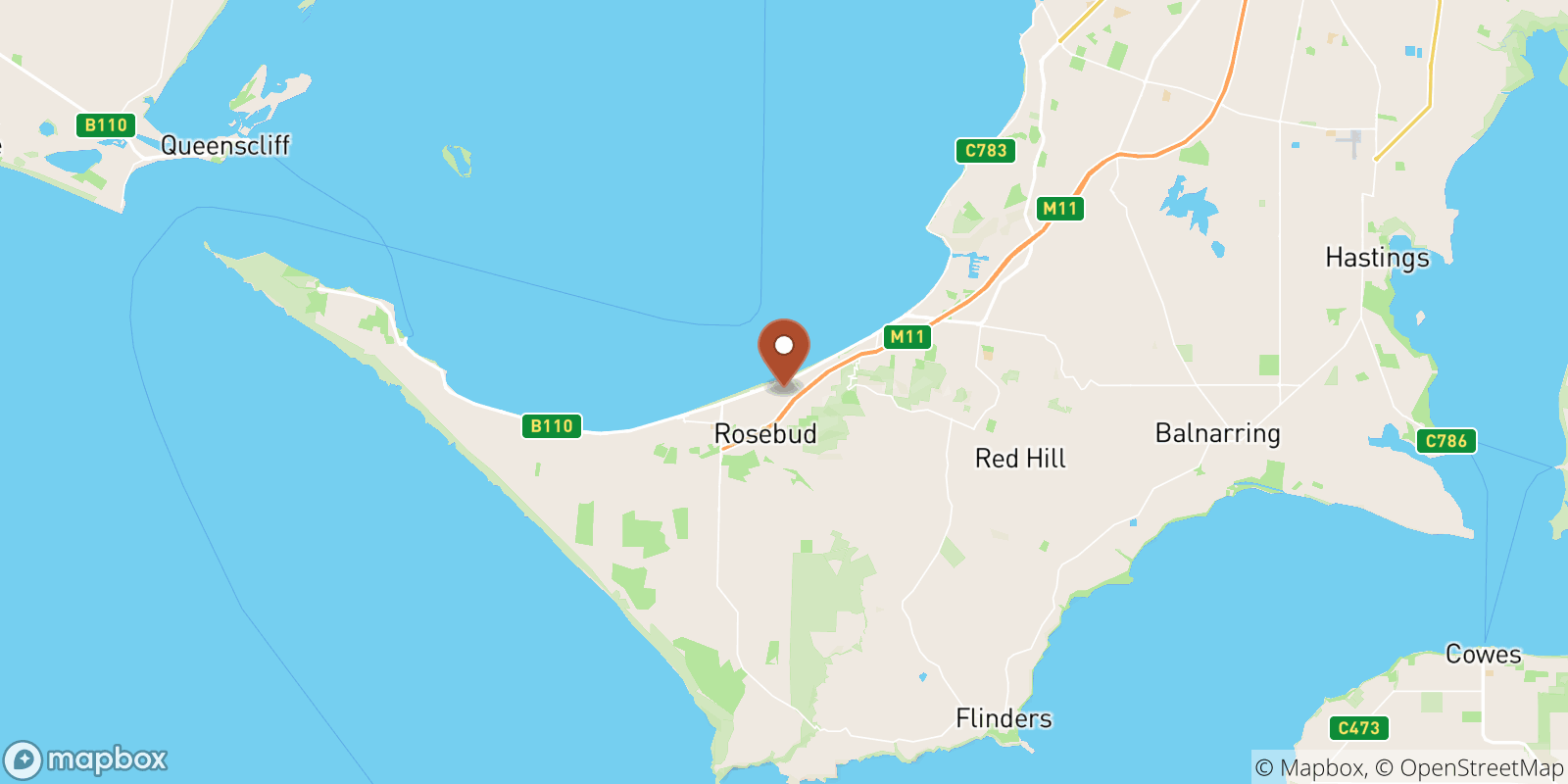 Rosebud Sea Temperature Water Temperature in Rosebud, Australia