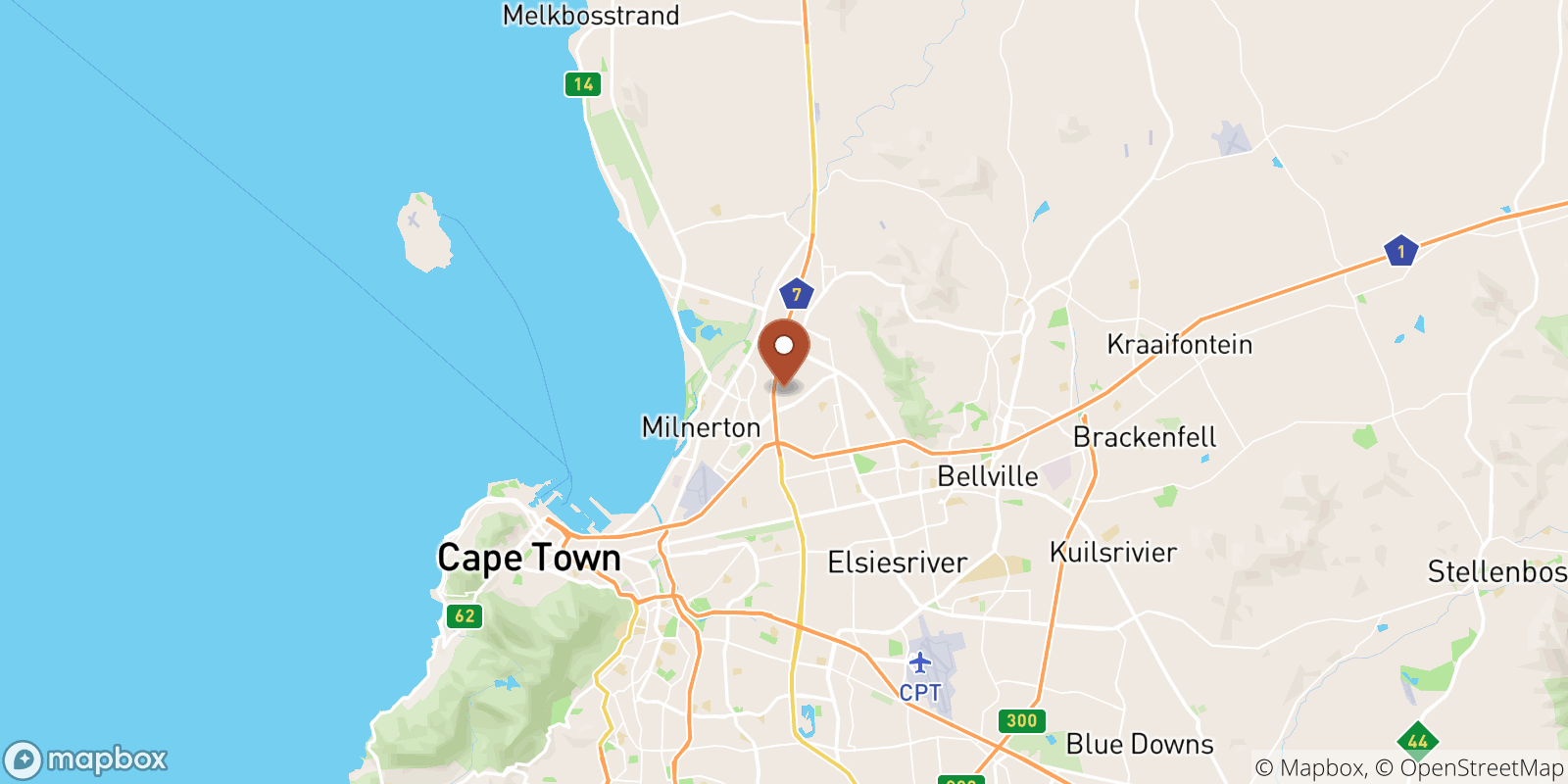 Milnerton Sea Temperature Water Temperature in Milnerton, South Africa