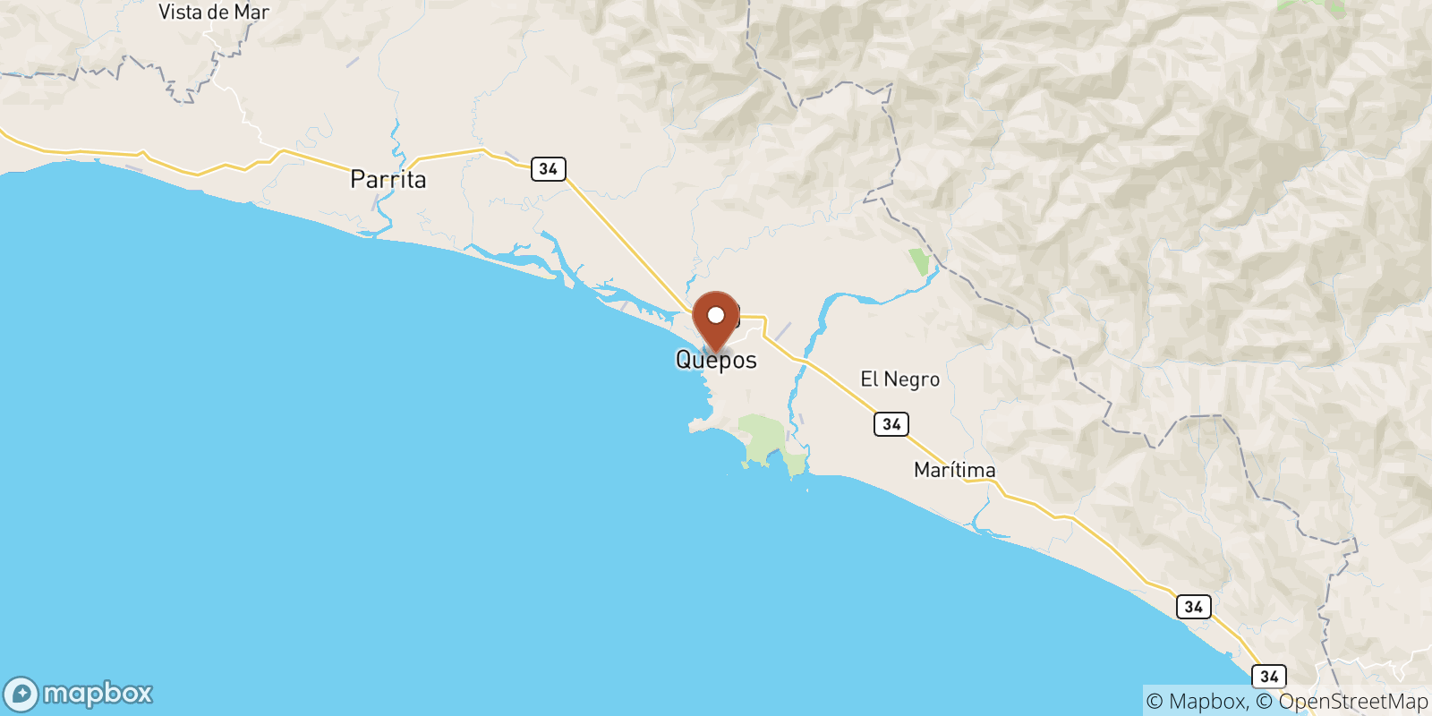 Puerto Quepos Sea Temperature Water Temperature in Puerto Quepos