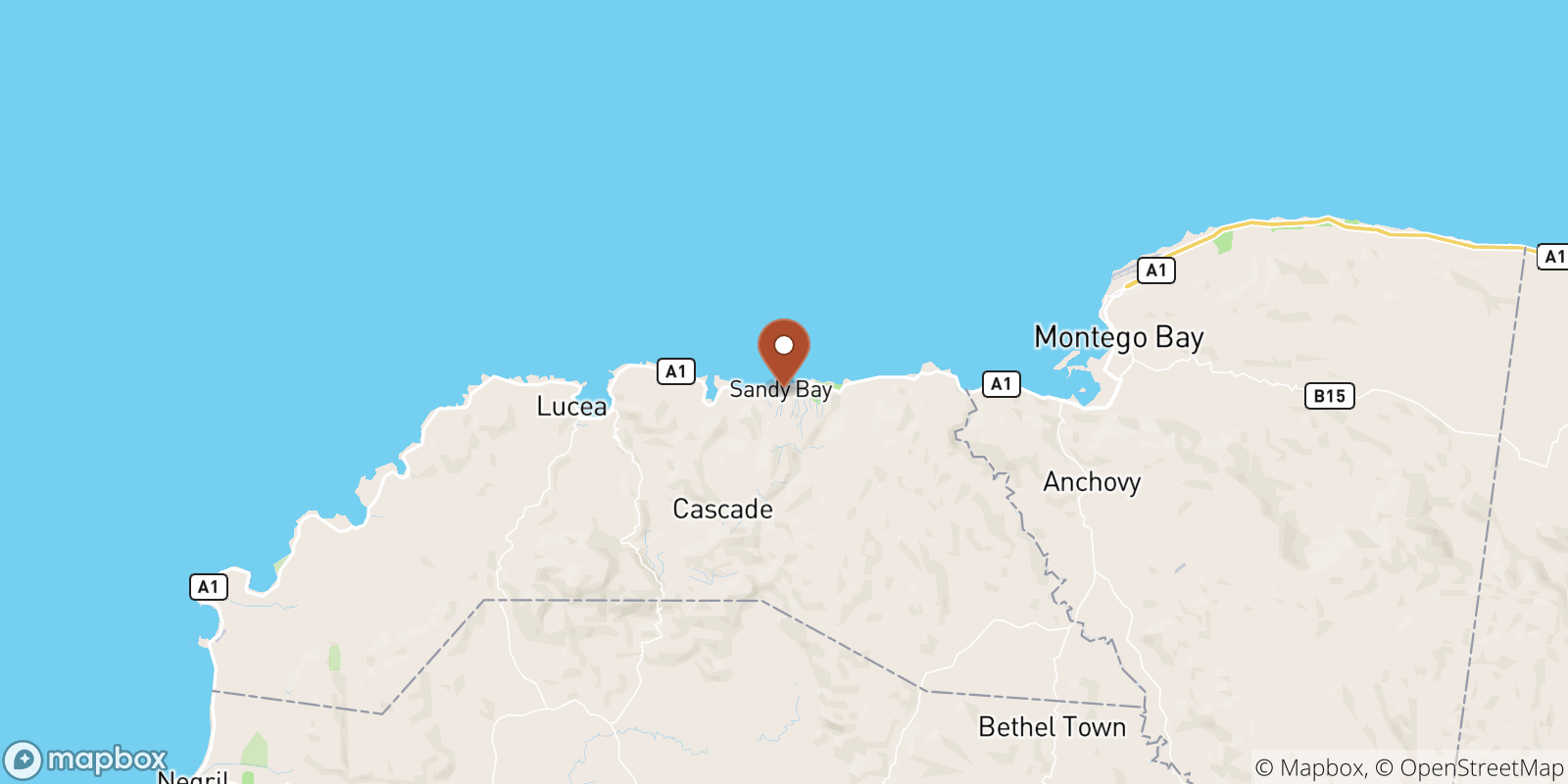 Sandy Bay Sea Temperature Water Temperature in Sandy Bay, Jamaica