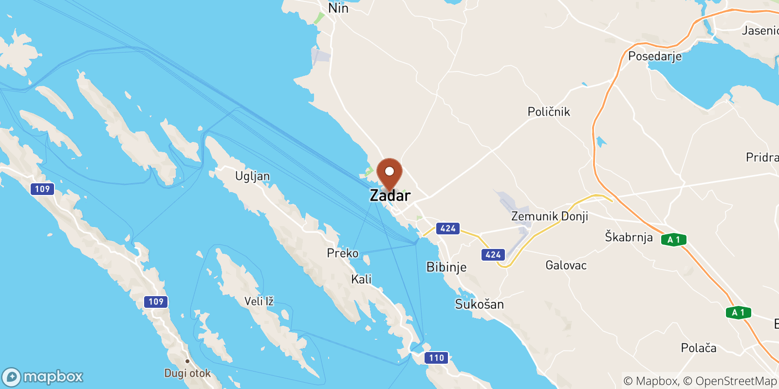 Zadar Sea Temperature Water Temperature in Zadar, Croatia
