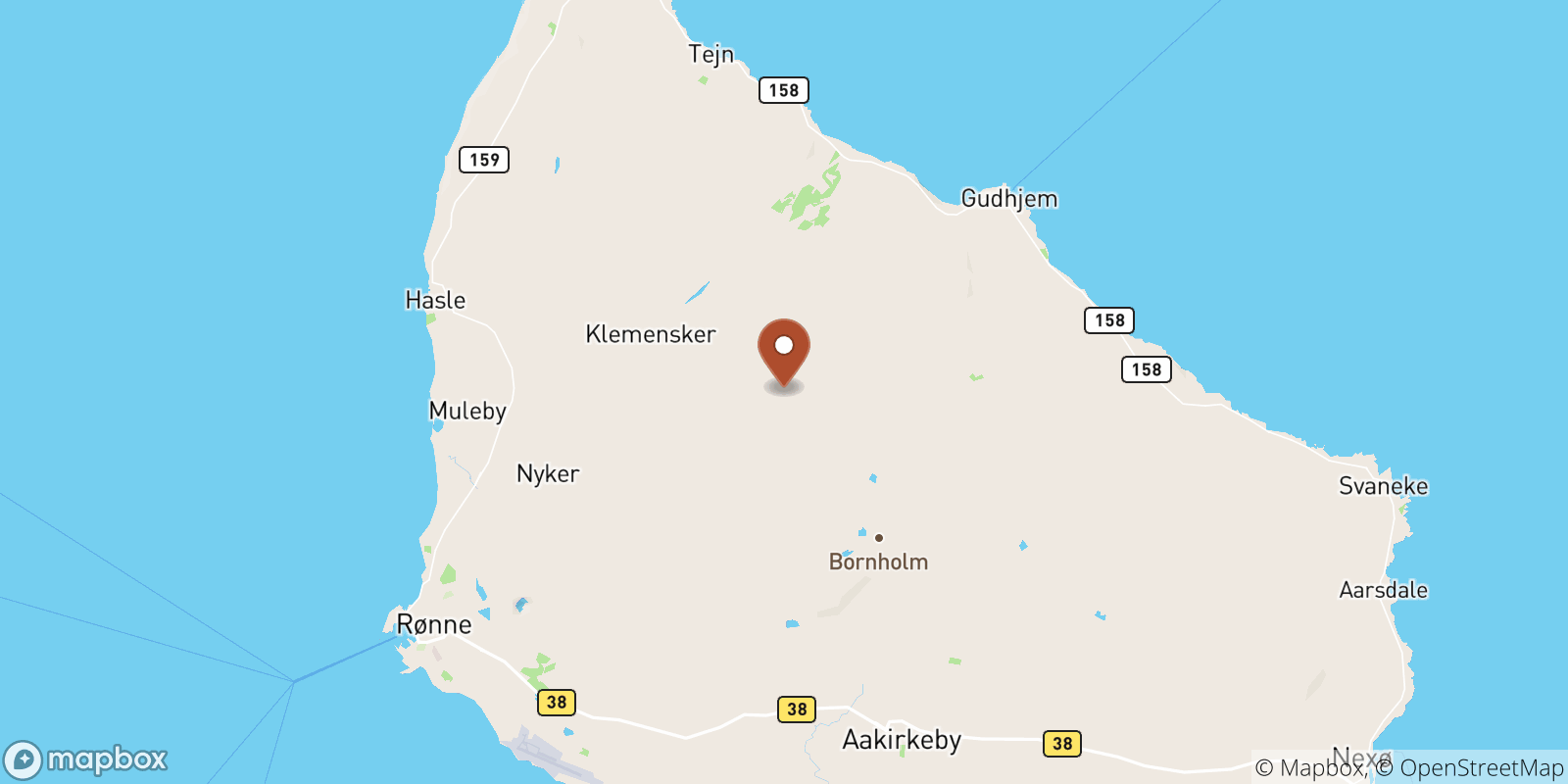 Bornholm Sea Temperature Water Temperature in Bornholm, Denmark