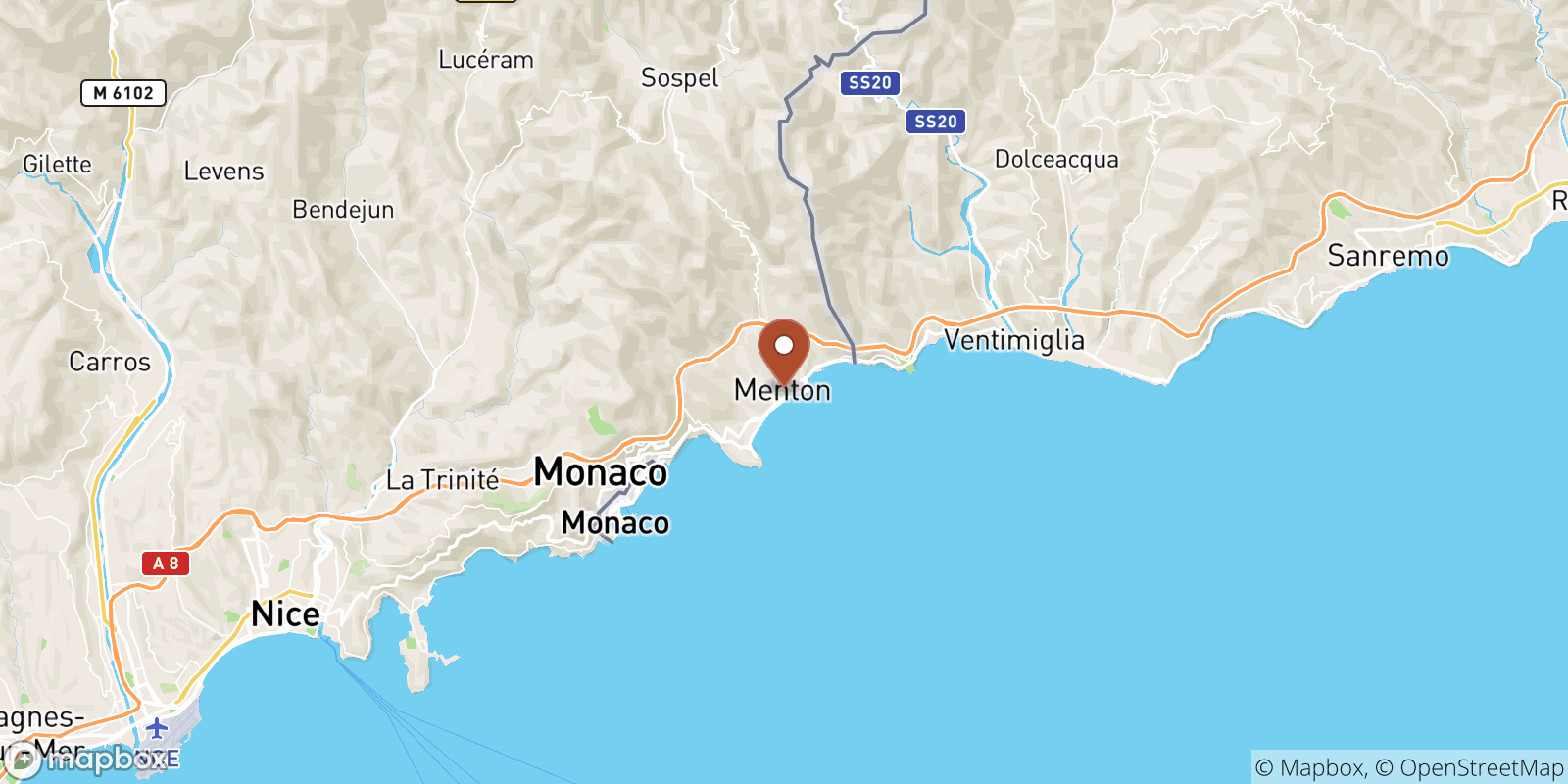 Menton Sea Temperature Water Temperature in Menton, France