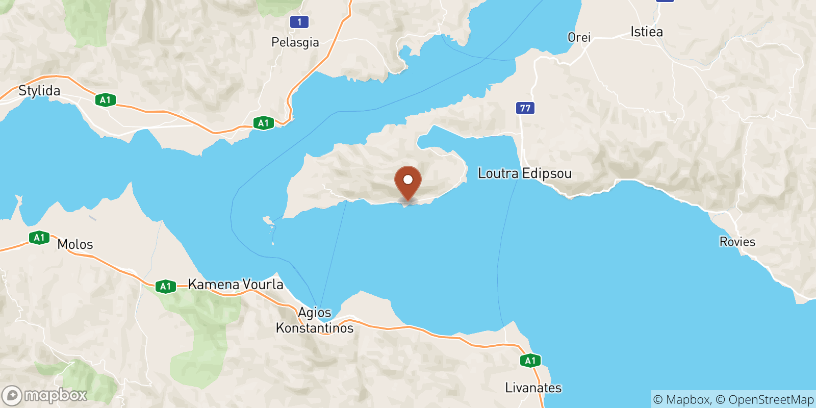 Gregolimano Sea Temperature Water Temperature in Gregolimano, Greece