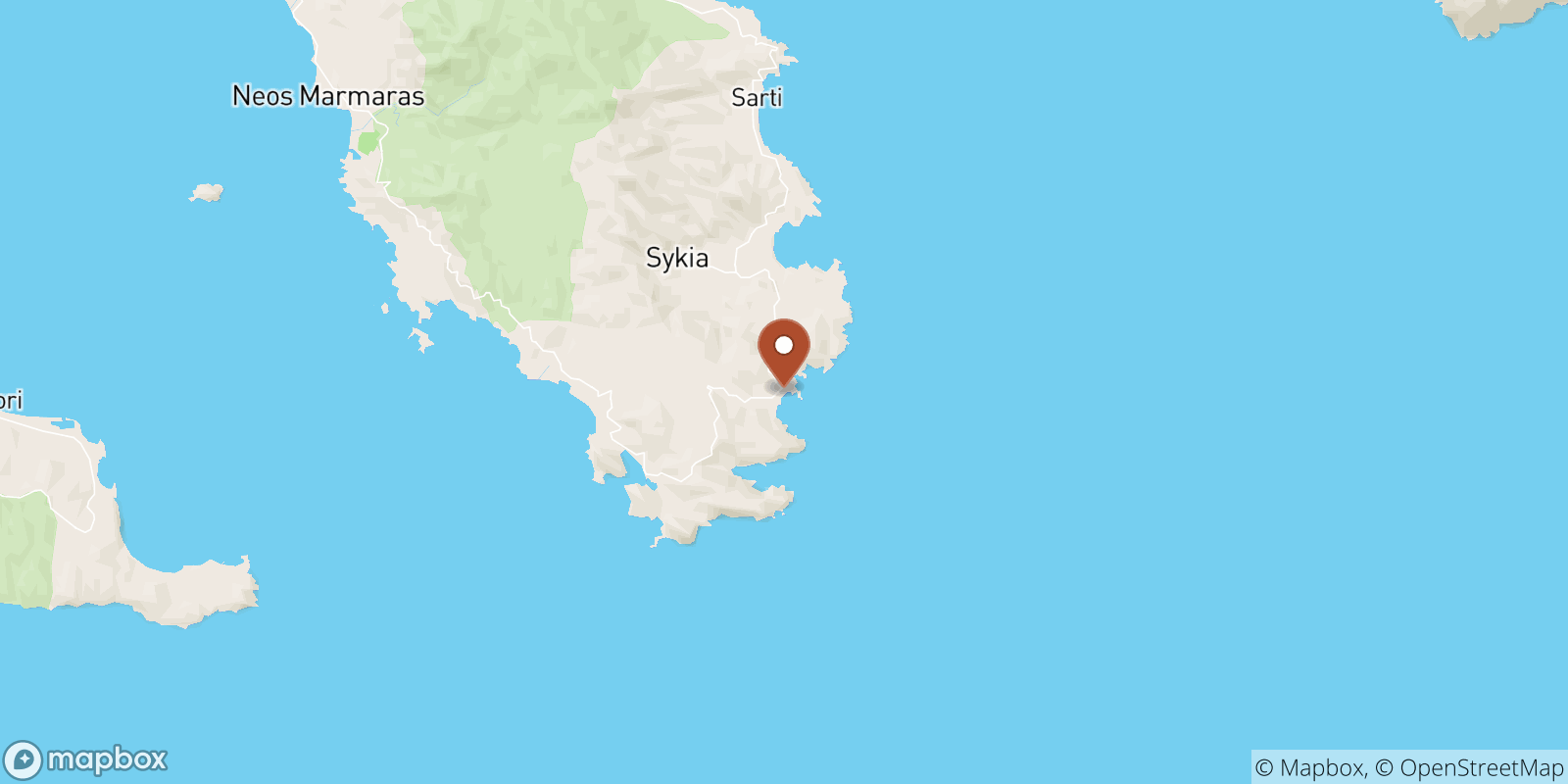 Kalamitsi Sea Temperature Water Temperature in Kalamitsi, Greece