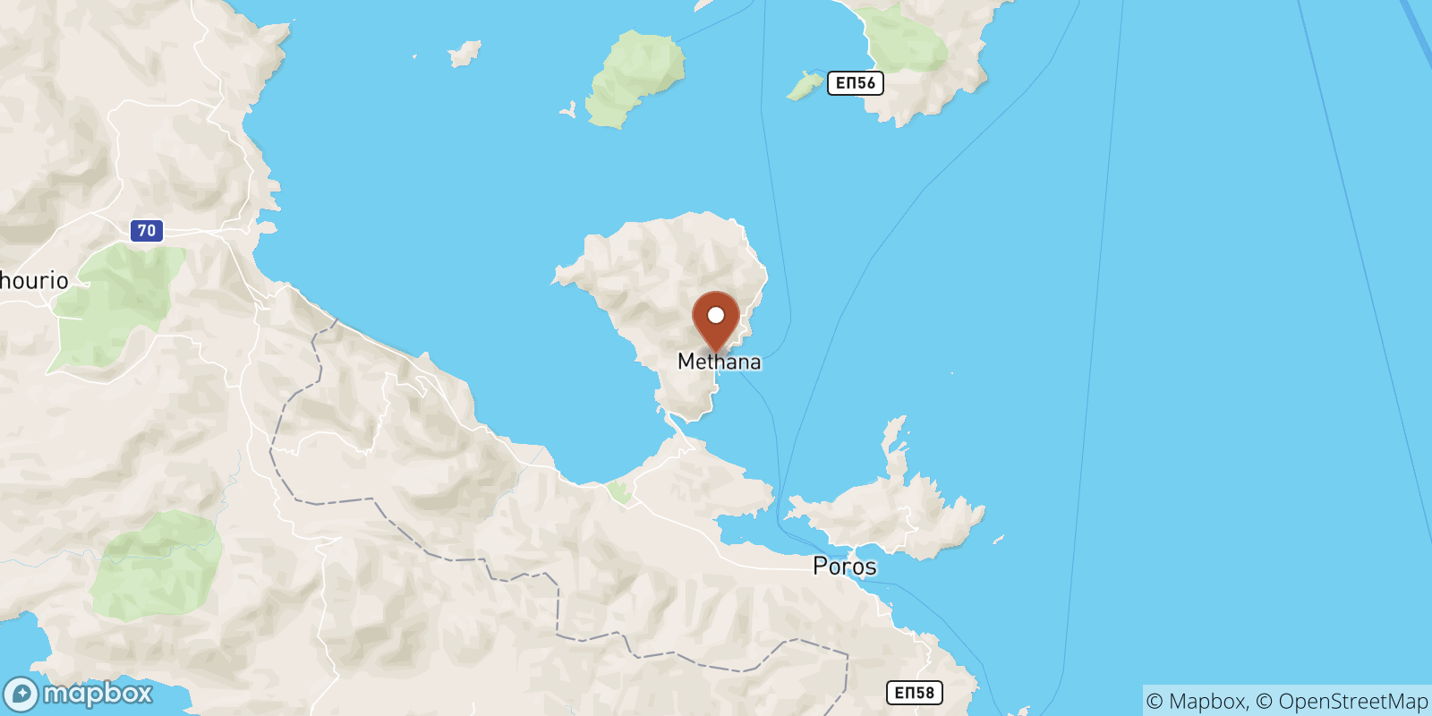 Methana Sea Temperature Water Temperature in Methana, Greece
