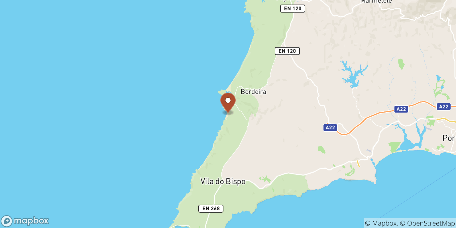 Amado Beach Sea Temperature Water Temperature in Amado Beach, Portugal