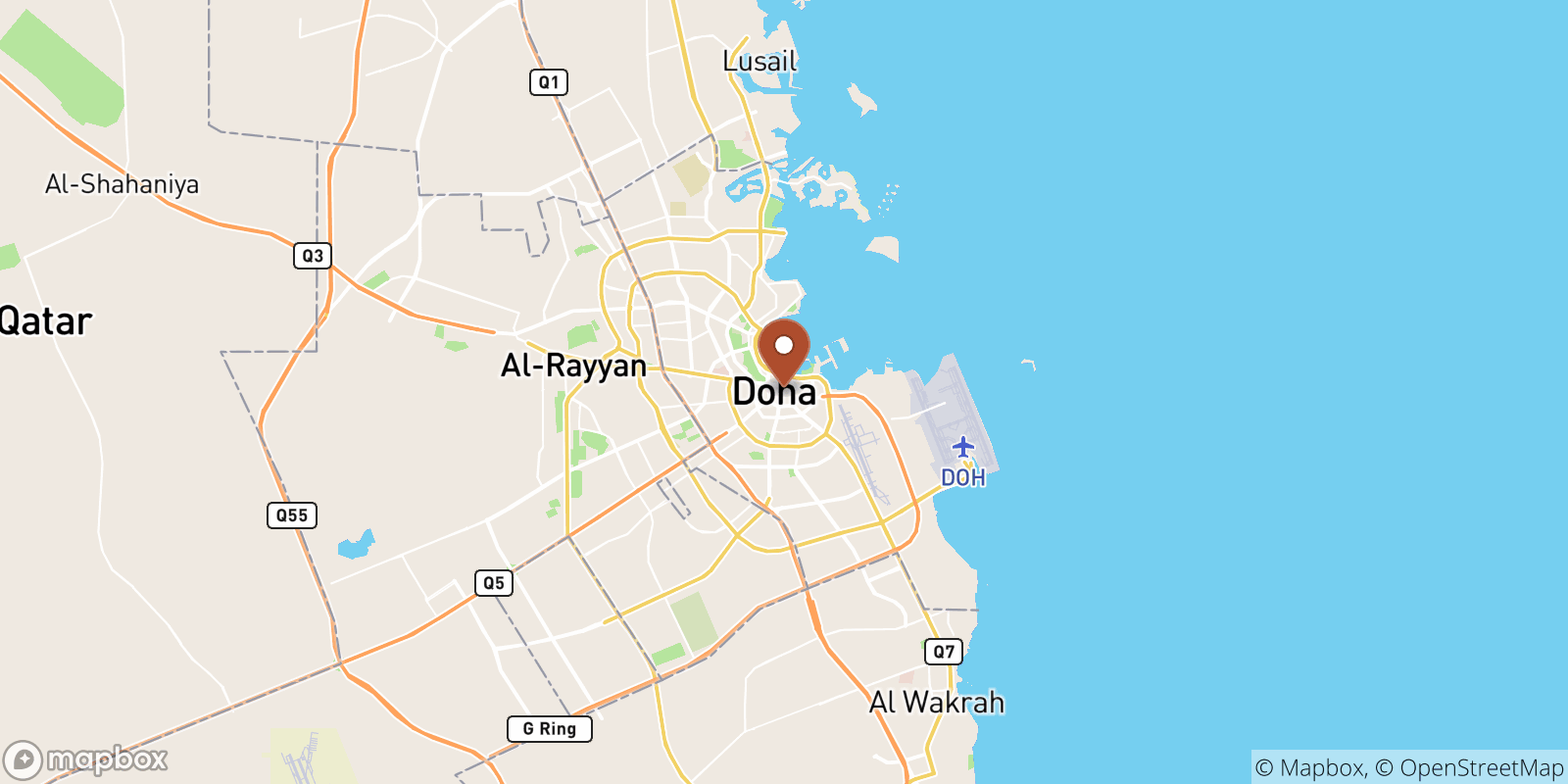 Doha Sea Temperature Water Temperature in Doha, Qatar