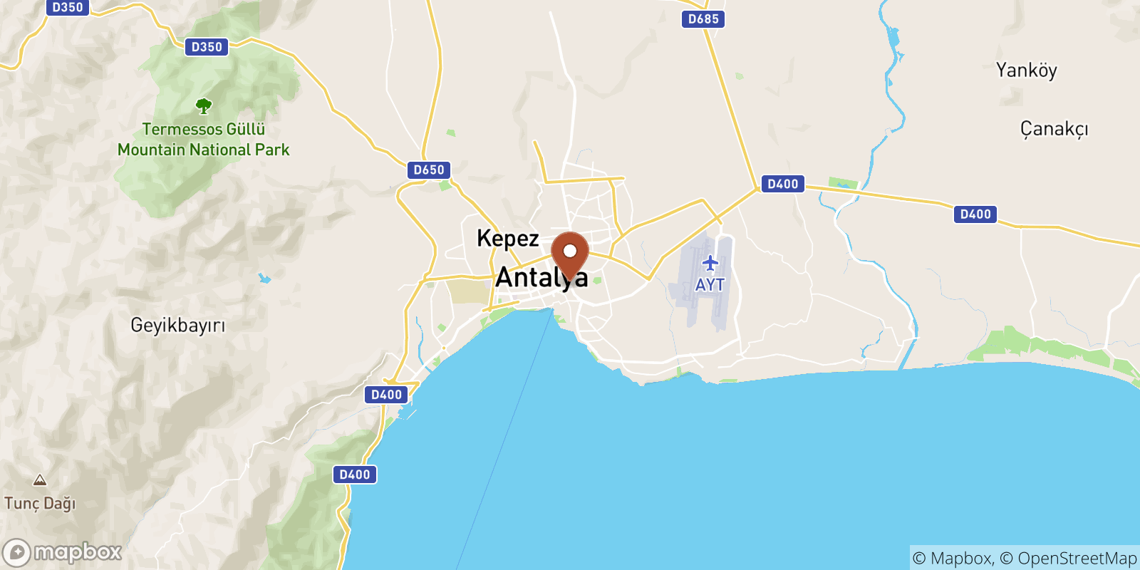 Antalya Sea Temperature Water Temperature in Antalya, Turkey