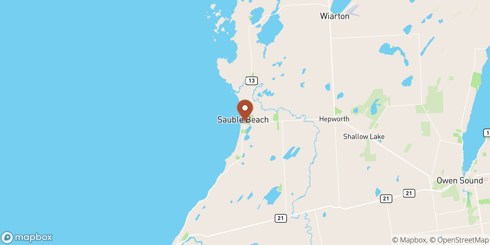 Sauble Beach Sea Temperature Water Temperature in Sauble Beach, Canada