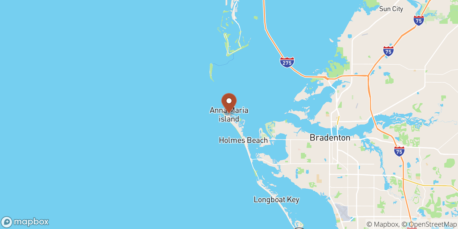 Anna Maria Sea Temperature Water Temperature in Anna Maria, United States