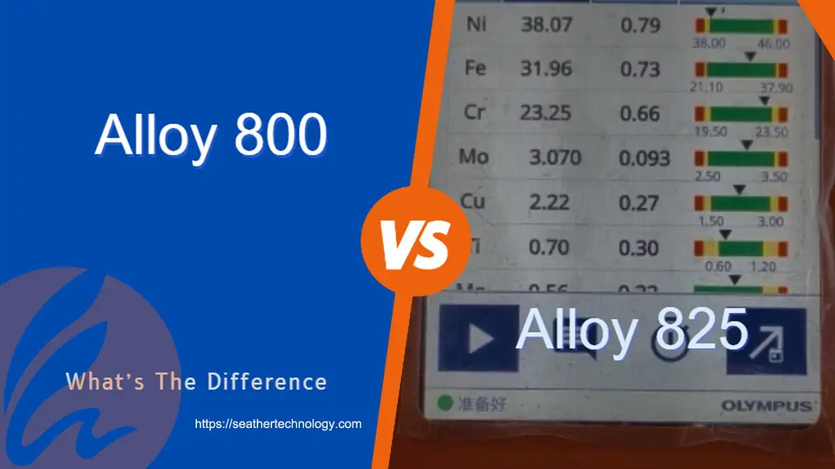 Alloy 800 VS Alloy 825