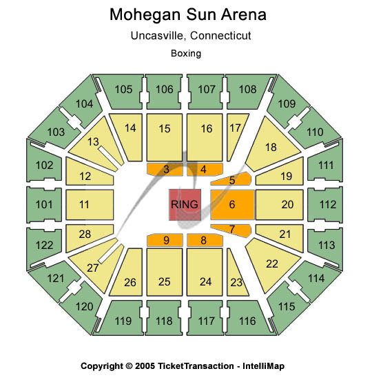 Mohegan Sun Arena CT Tickets, Mohegan Sun Arena CT Seating Charts
