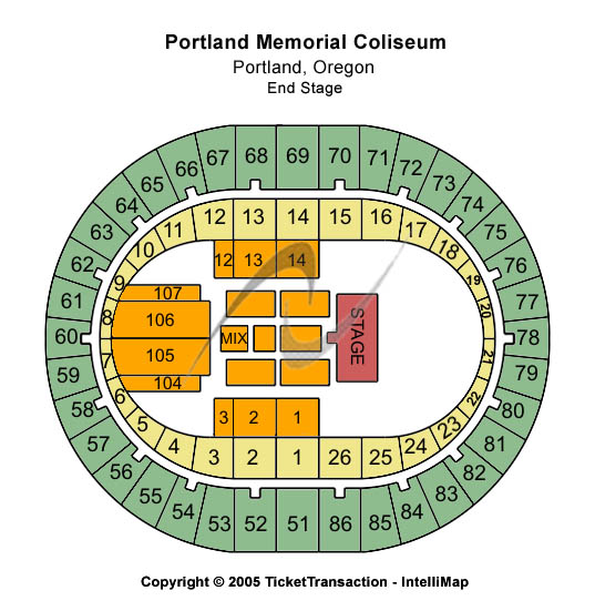 Portland Veterans Memorial Coliseum Tickets, Portland Veterans Memorial