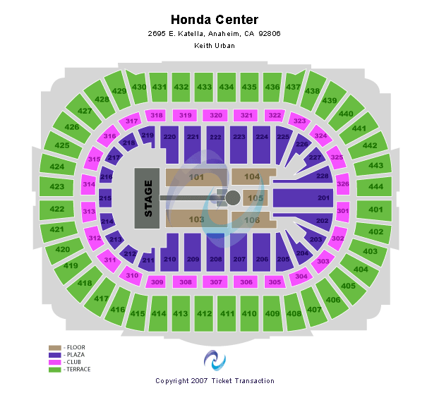 Honda Center Tickets, Honda Center Seating Charts, Honda Center information